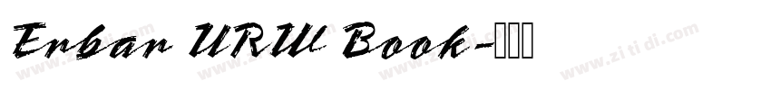 Erbar URW Book字体转换